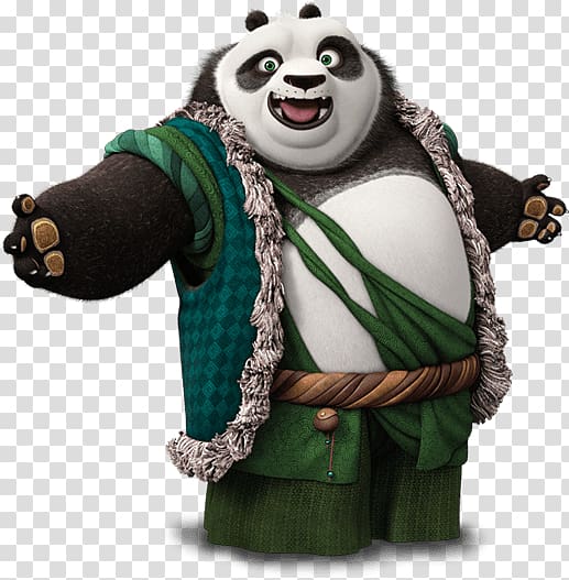 Li Po Giant panda Kung Fu Panda: Showdown of Legendary Legends Master Shifu, Kung-fu panda transparent background PNG clipart