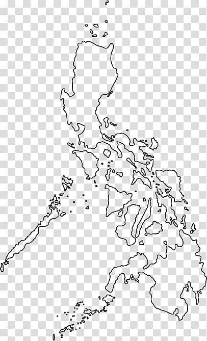 philippines map black background