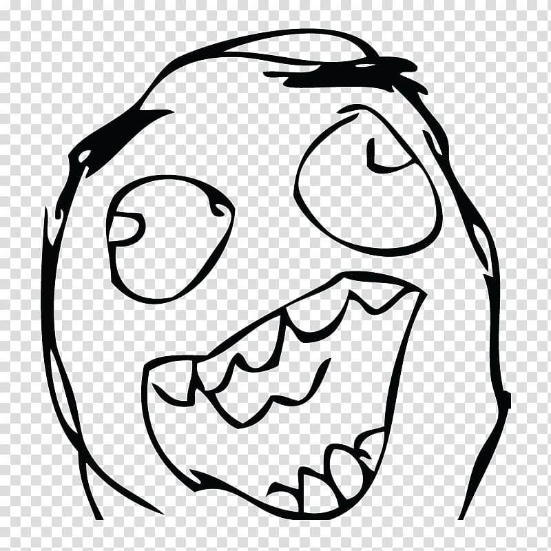 rage face transparent background