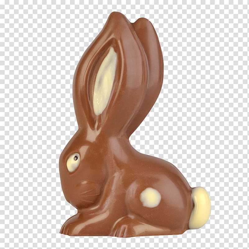 Hare Easter Bunny Rabbit Chocolate, gesehen transparent background PNG clipart