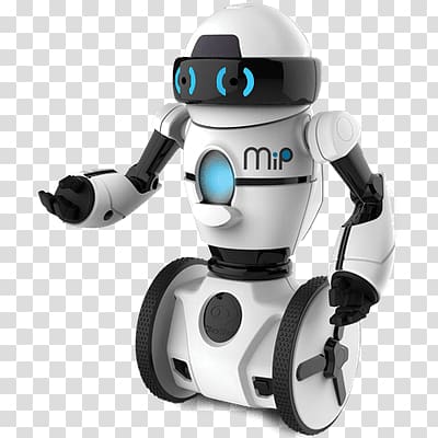 WowWee Smart Robot Coder MiP Robotic pet, robot transparent background PNG clipart