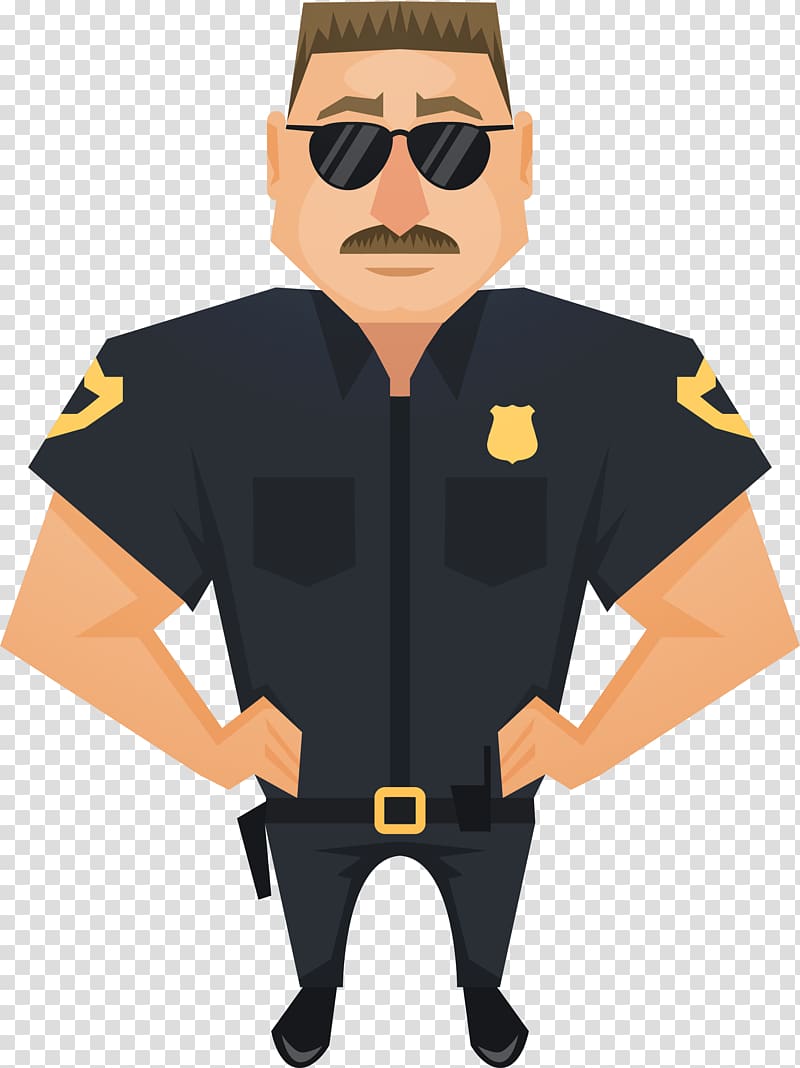 Police man animated illustration, Police officer Judge, Handsome police  officer transparent background PNG clipart | HiClipart