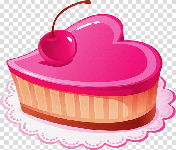 Sweetness Candy Lollipop , Cartoon love cherry cake transparent background PNG clipart
