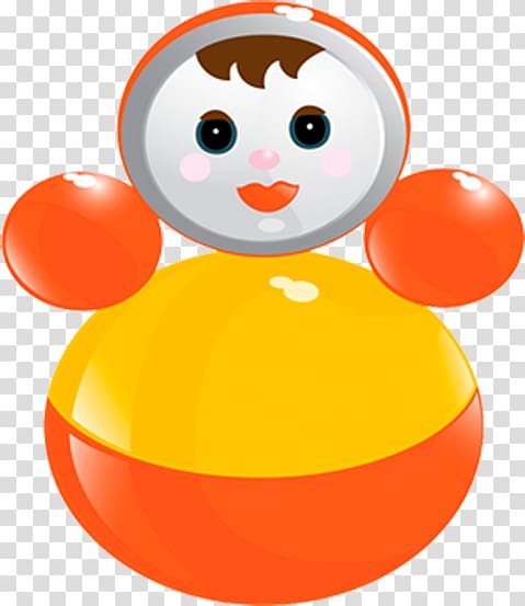 Roly-poly toy Child, toy transparent background PNG clipart