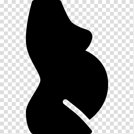 Silhouette Pregnancy Computer Icons, pregnancy transparent background PNG clipart