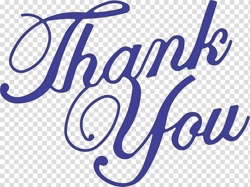 Thank You Transparent Background Png Clipart Hiclipart