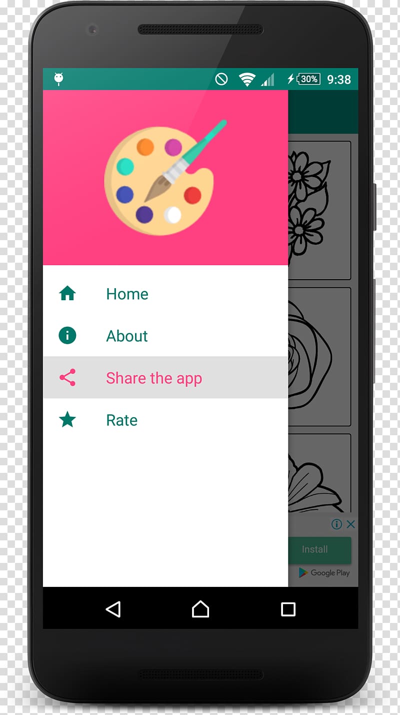 Feature phone Android Screenshot Internet, kids menu transparent background PNG clipart