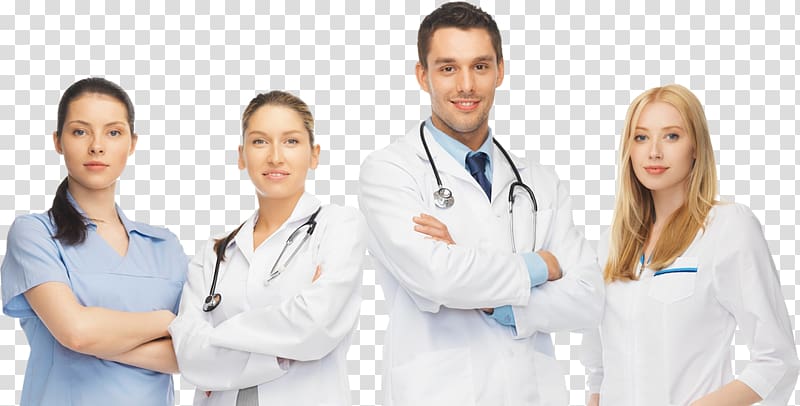 Doctors and nurses transparent background PNG clipart