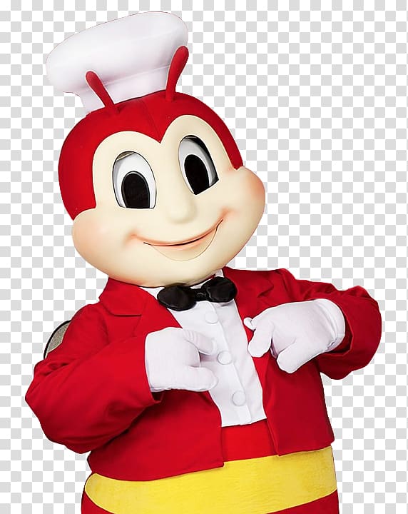 Jollibee costume, Jollibee Fast food Restaurant Pasta , BOW TIE transparent background PNG clipart