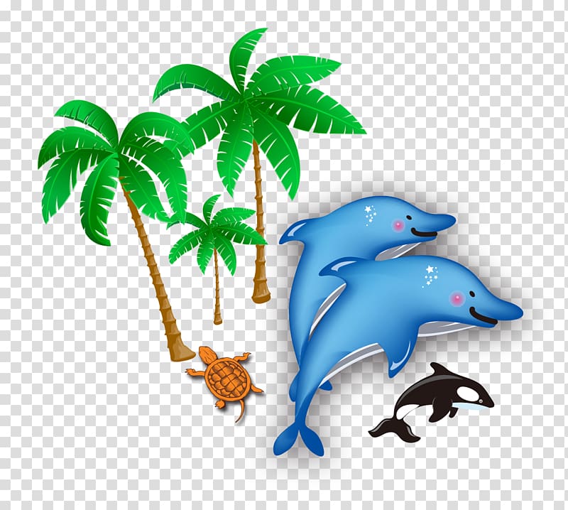 Dolphin Beach Sea , Marine dolphins transparent background PNG clipart