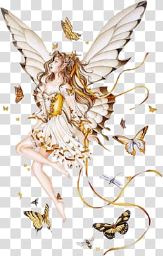 Fairy transparent background PNG clipart
