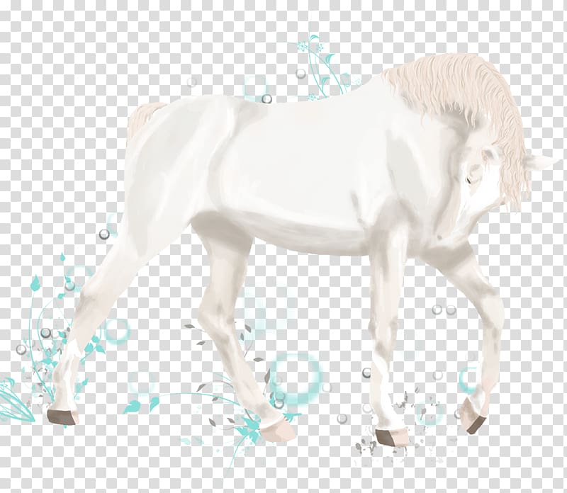 Pony Mustang Mane Halter Unicorn, golden temperament transparent background PNG clipart