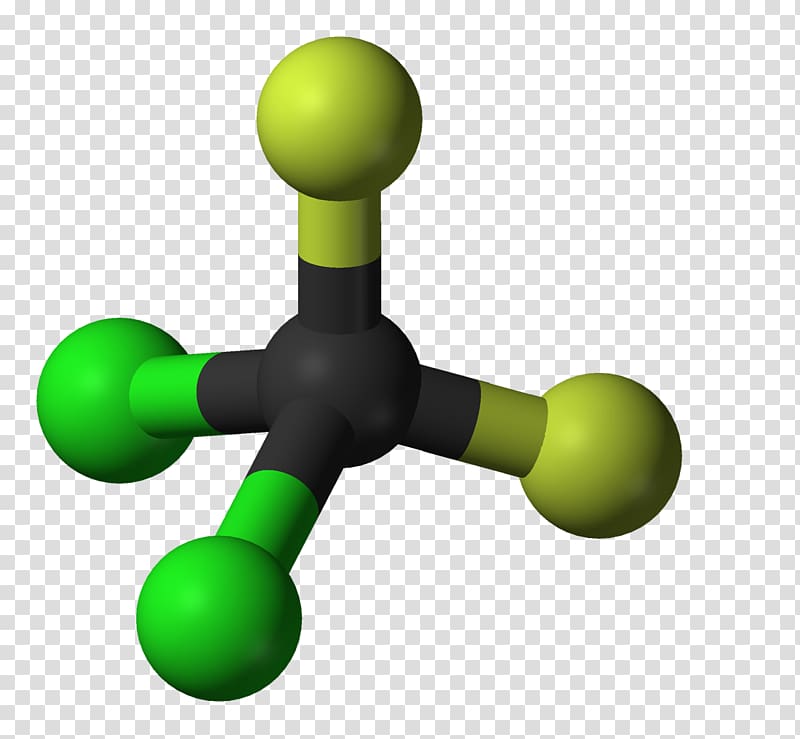 Dichlorodifluoromethane Trichlorofluoromethane Molecule Chlorofluorocarbon Halomethane, others transparent background PNG clipart