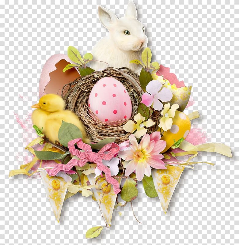 Easter Bunny Party Blog, easter frame transparent background PNG clipart