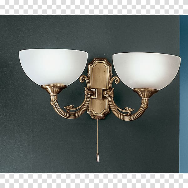 Bronze Light fixture Chandelier Sconce, light transparent background PNG clipart