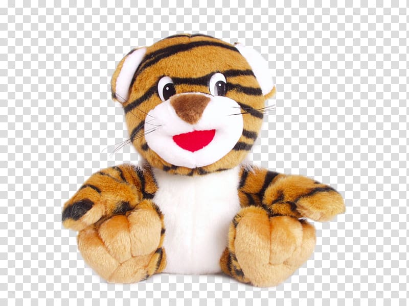 Tiger Doll Toy, Little Tiger doll transparent background PNG clipart