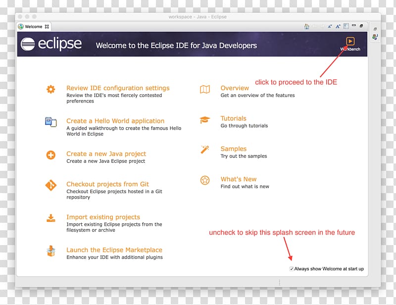 Eclipse Java Development Kit Software development Integrated development environment, splash software transparent background PNG clipart