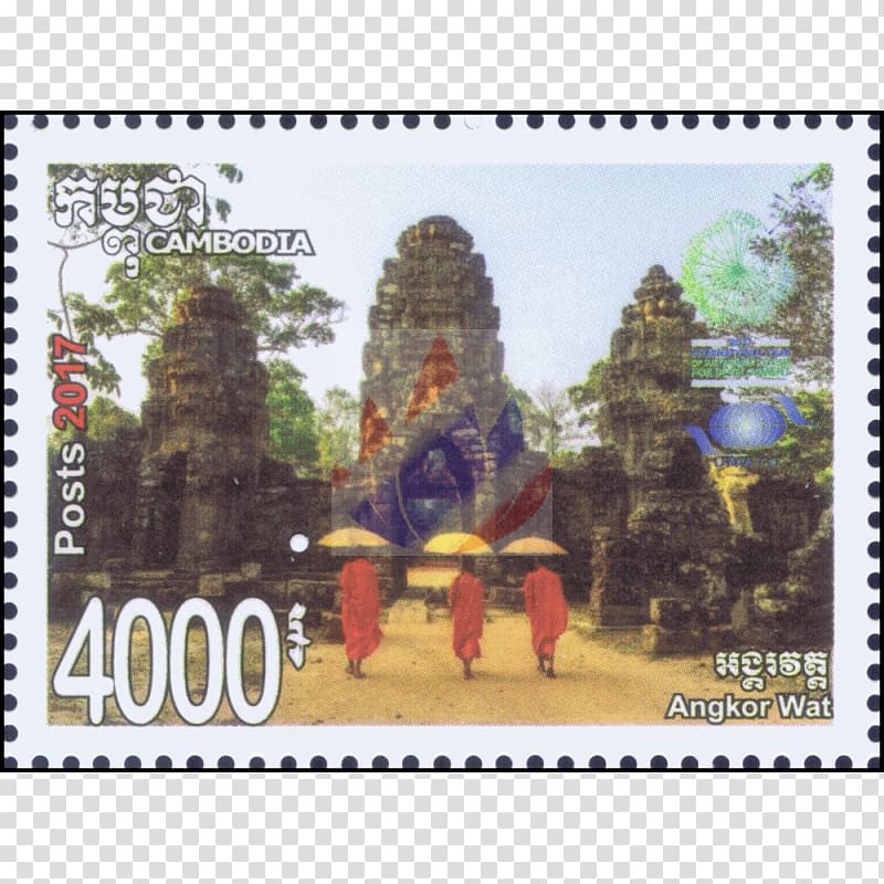 Siem Reap Postage Stamps Travel Mail Security information and event management, angkor wat transparent background PNG clipart