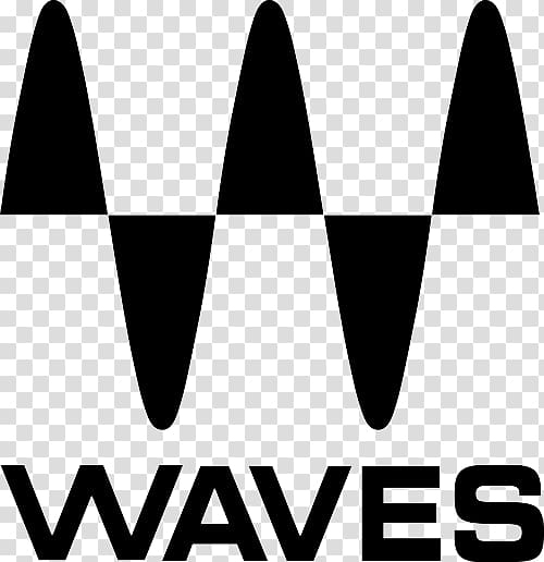 Logo Waves Audio Plug-in Recording studio Computer Software, audio waveform transparent background PNG clipart
