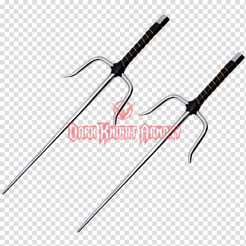 Sword Sai Knife Ninja Martial arts, Sword transparent background PNG clipart