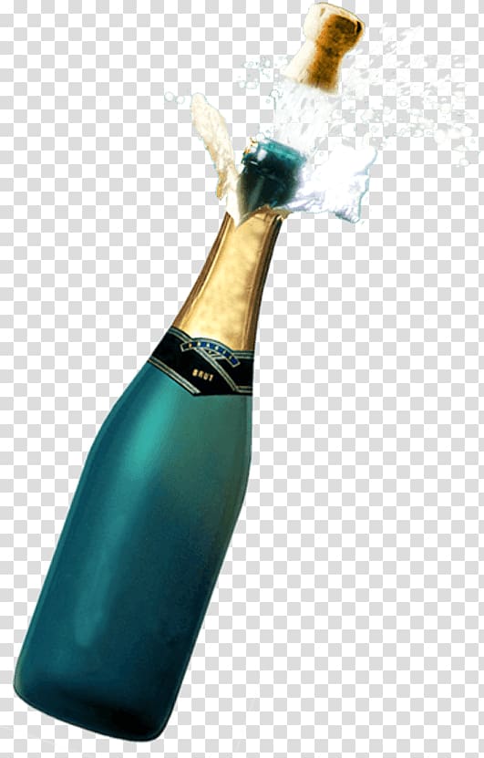 Champagne Glass bottle Liqueur Domaine Chandon California, champagne transparent background PNG clipart