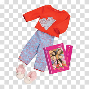 Pajamas Doll Game Clothing T-shirt, doll transparent background PNG clipart thumbnail
