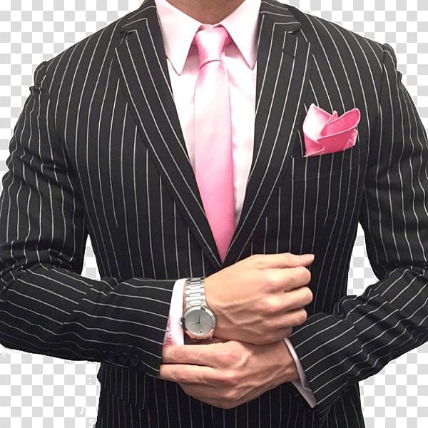 Tuxedo T-shirt Pin stripes Necktie Suit, T-shirt transparent background PNG clipart