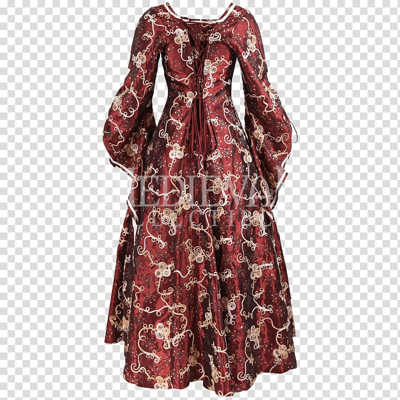 Taffeta Dress Bell sleeve Ball gown, dress transparent background PNG clipart