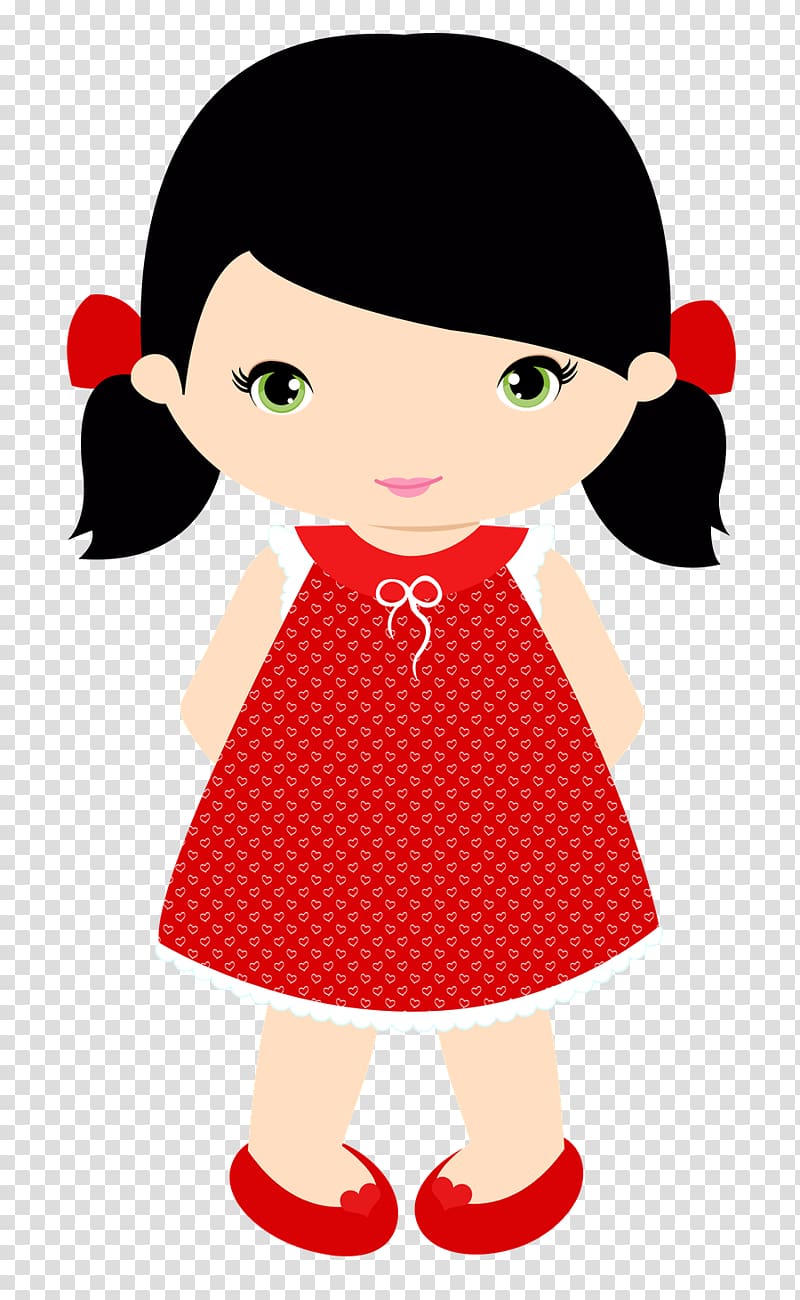 toddler girl clipart