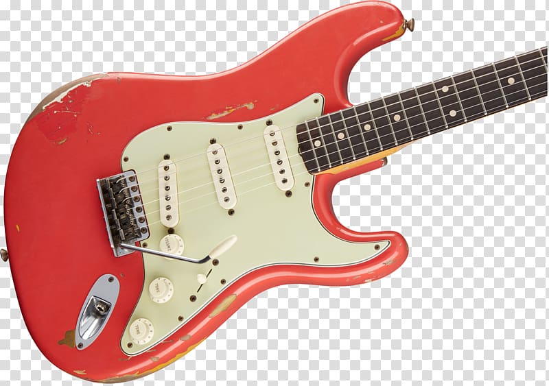 Electric guitar Fender Stratocaster Fender Custom Shop Fender Musical Instruments Corporation, electric guitar transparent background PNG clipart