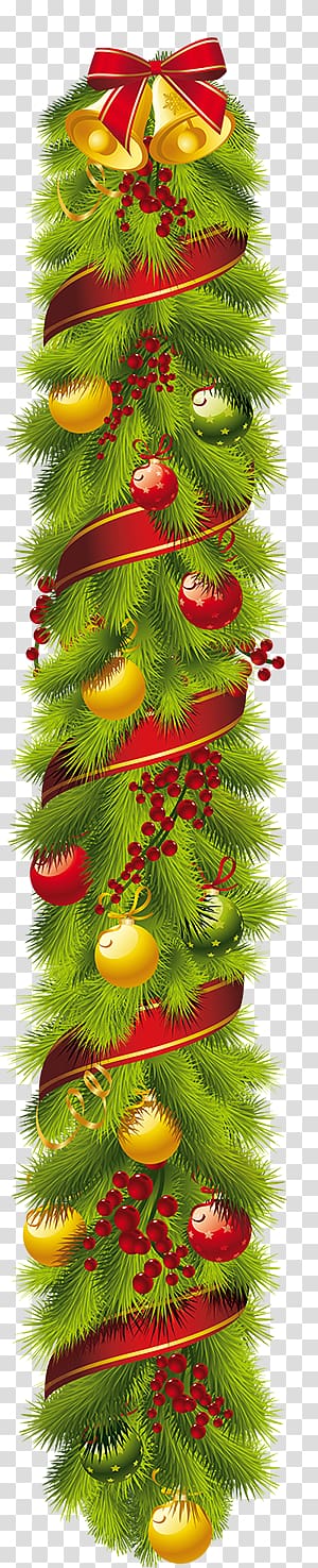 Christmas decoration Christmas ornament Garland , christmas transparent background PNG clipart