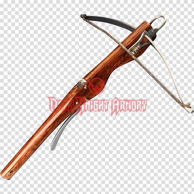 Crossbow Ranged weapon Middle Ages Longbow, weapon transparent background PNG clipart