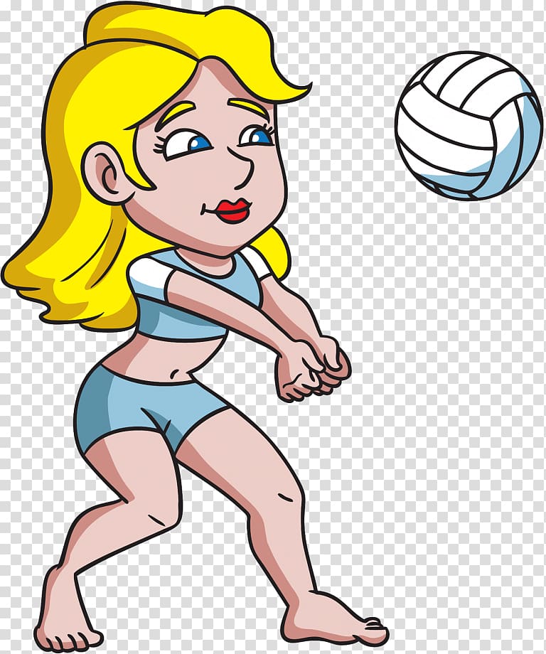 Beach volleyball Woman ASICS, volleyball transparent background PNG ...