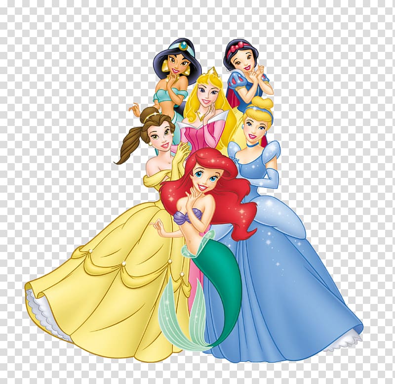 Belle Disney Princess The Walt Disney Company Ariel, Disney Princess transparent background PNG clipart