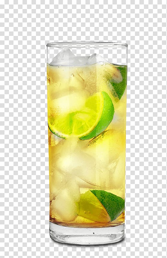 Rickey Limeade Caipirinha Vodka tonic, pineapple mint punch transparent background PNG clipart