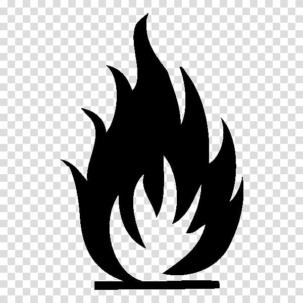 Hazard symbol Sticker Combustibility and flammability, moto transparent background PNG clipart