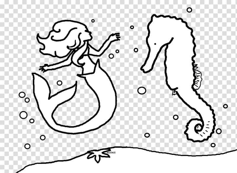 Seahorse Coloring book Child Drawing , nature sea animals conch transparent background PNG clipart