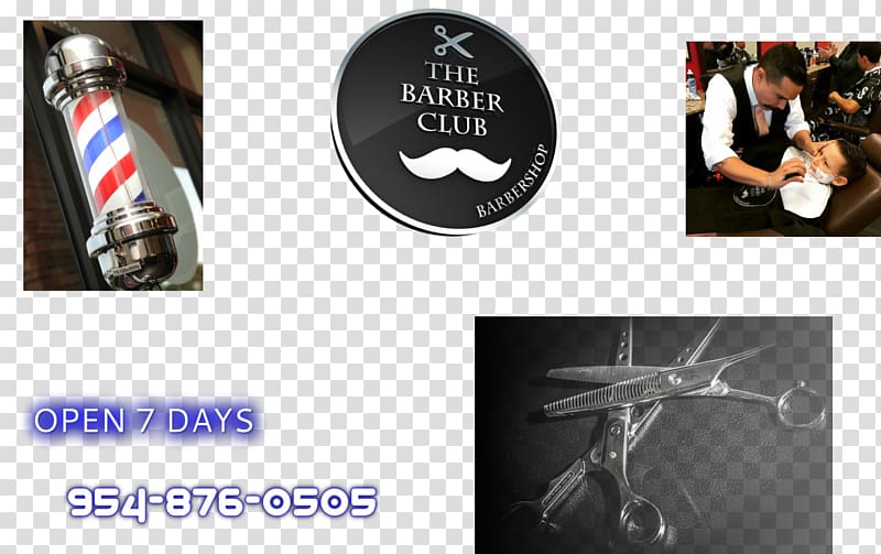 The Barber Club Barber Shop Comb over Hairstyle, barber shop transparent background PNG clipart
