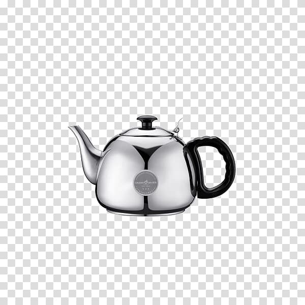Kettle Teapot Stainless steel Gas stove Kitchen stove, Stainless steel kettle cooker kettle transparent background PNG clipart