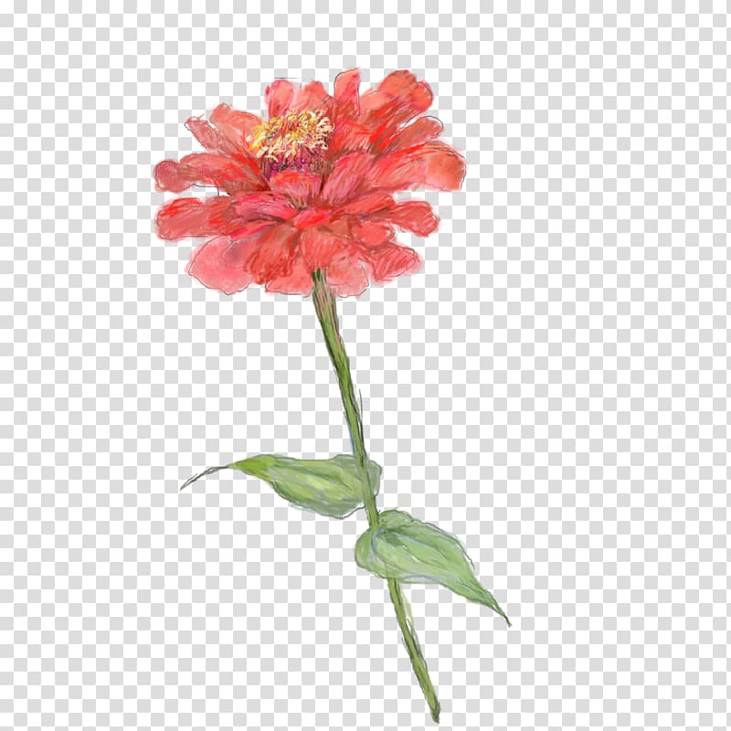 Red Watercolor painting Motif Illustration, Red Bouquet transparent background PNG clipart