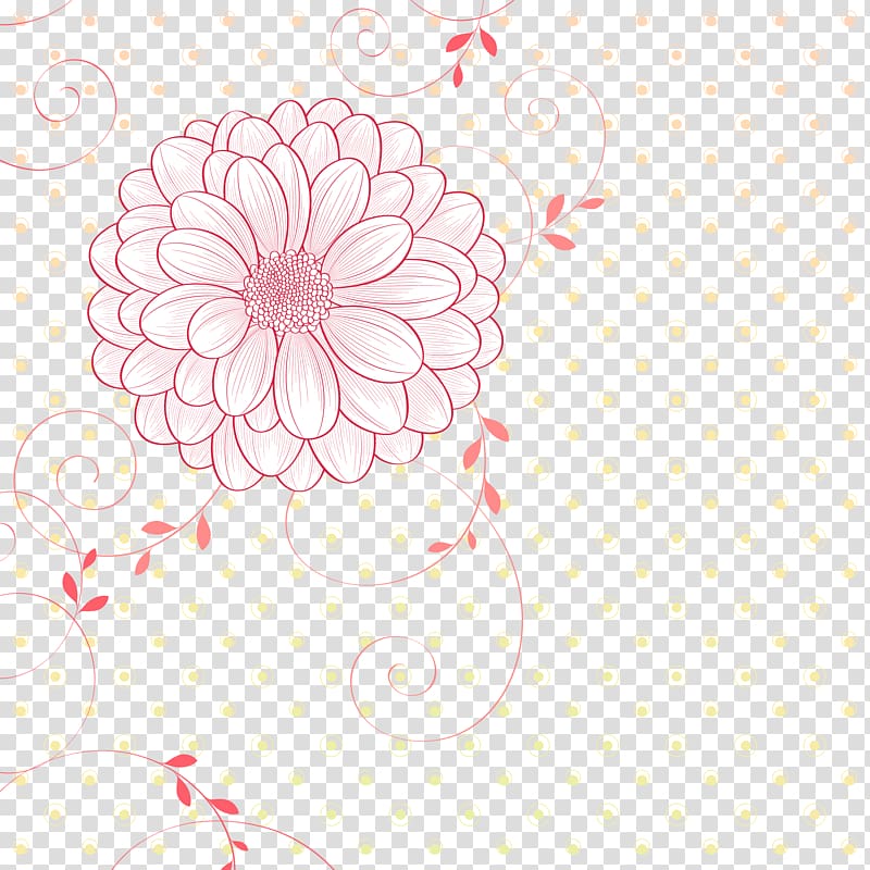 Adobe Illustrator Poster Illustration, Artwork flowers background,- material transparent background PNG clipart
