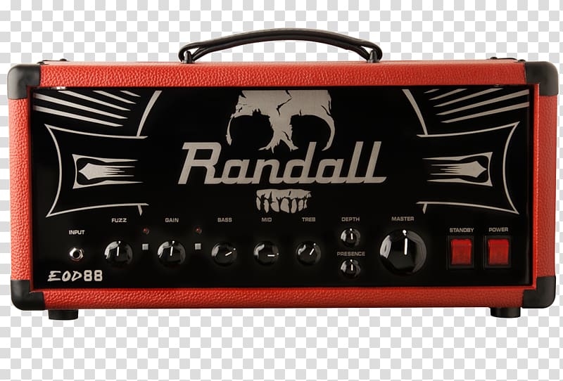 Guitar amplifier Randall Amplifiers Electric guitar Effects Processors & Pedals, electric guitar transparent background PNG clipart