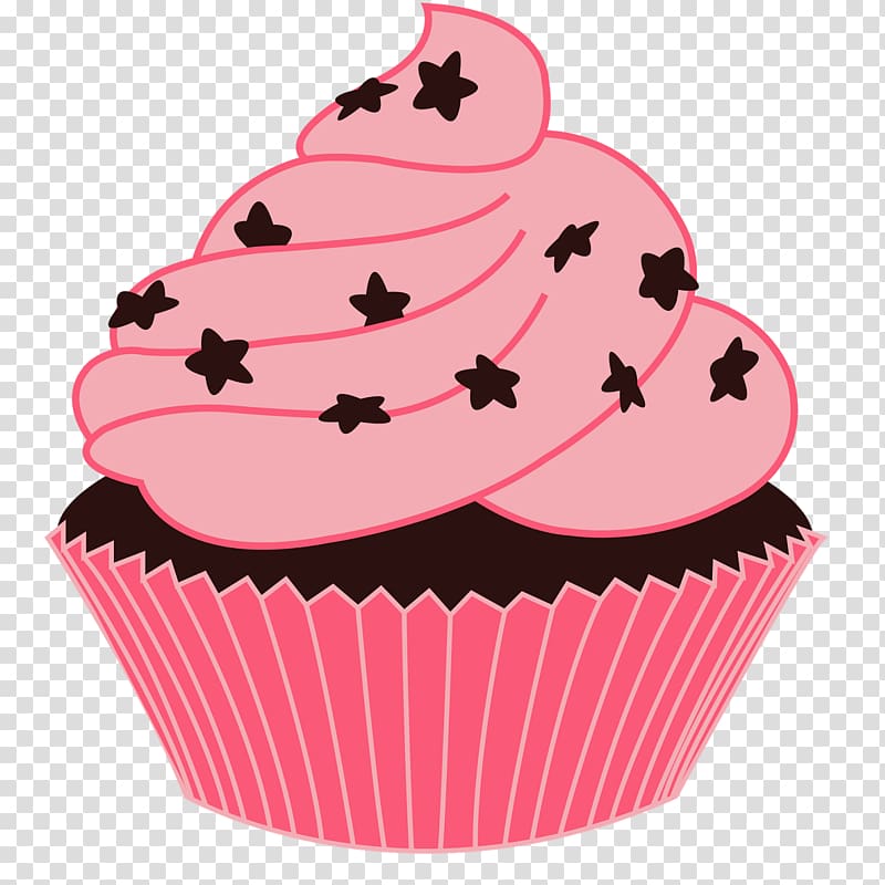 Cupcake Tart Bakery Birthday cake Icing, Strawberry Cake transparent background PNG clipart