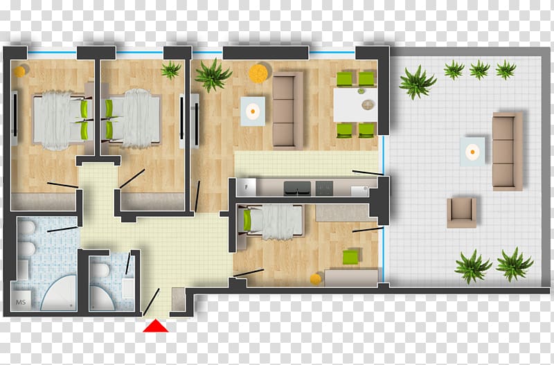 Floor plan Architectural rendering Architecture, plan transparent background PNG clipart
