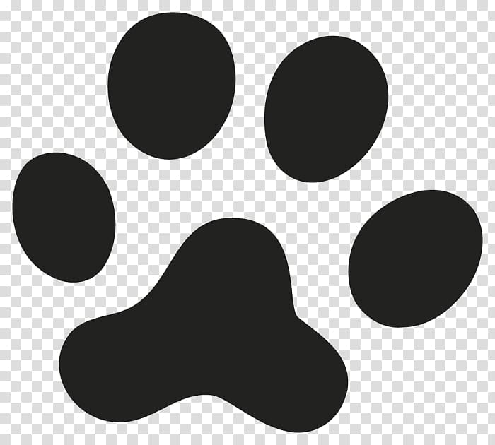 Sticker Basset Hound Paw Pit bull Bull Terrier, monochrome transparent background PNG clipart