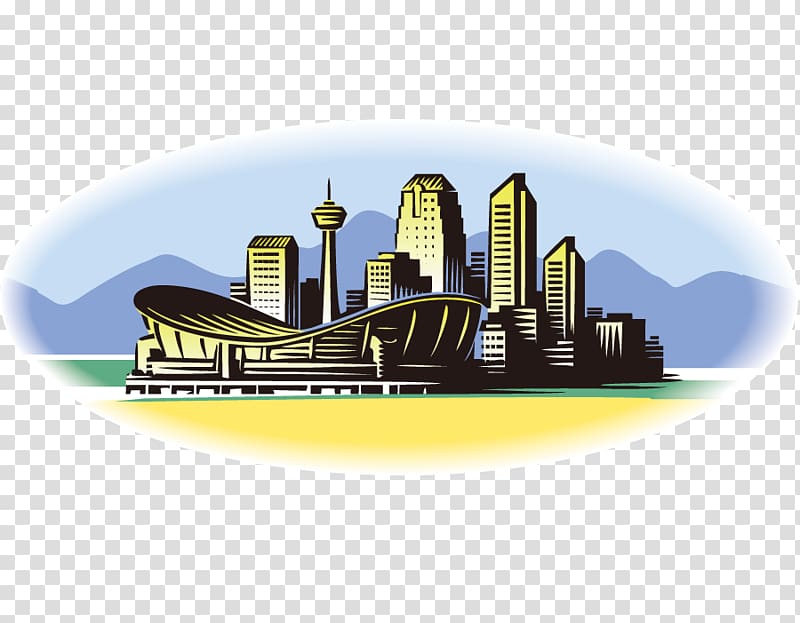 Dartmouth Calgary Herald Architecture, cartoon city buildings transparent background PNG clipart
