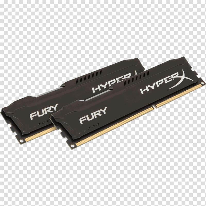 DDR3 SDRAM HyperX Kingston Technology DDR4 SDRAM DIMM, GB transparent background PNG clipart