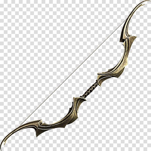Dungeons & Dragons Ranged weapon Bow and arrow Longbow, dnd transparent background PNG clipart