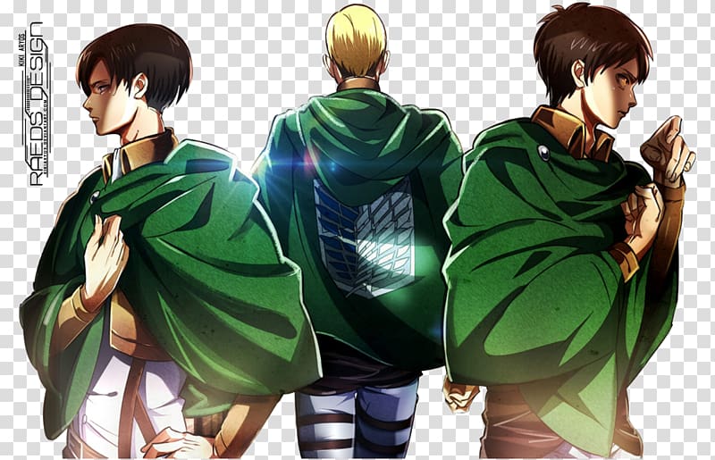 Eren Yeager A.O.T.: Wings of Freedom Erwin Smith Attack on Titan Levi, Shingeki No Kyojin transparent background PNG clipart
