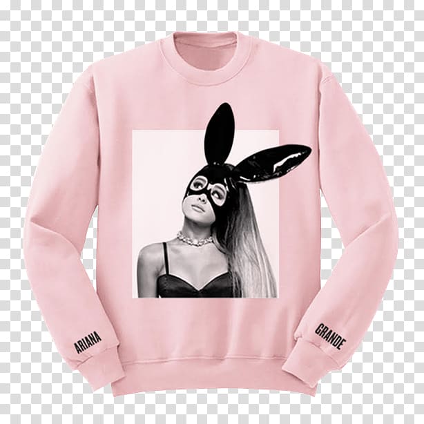 Dangerous Woman Tour The Honeymoon Tour T-shirt Concert, pink singer transparent background PNG clipart